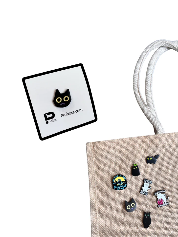 Cats Metal Pins - 1